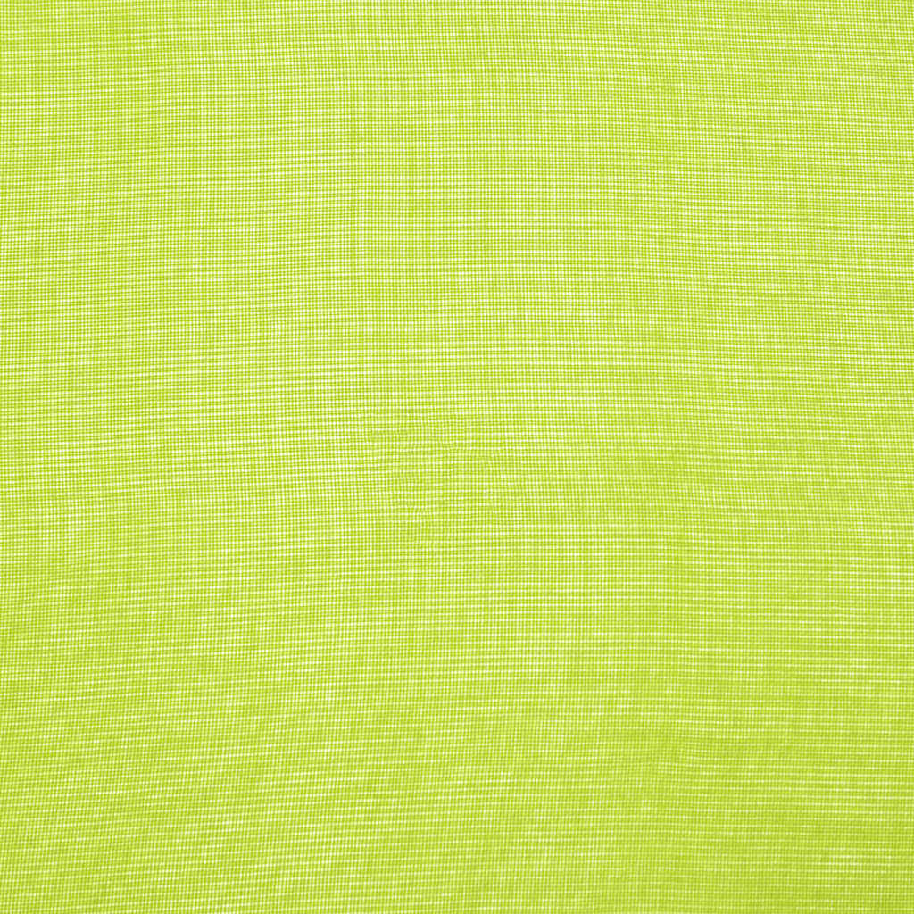 vidaXL Perdele din voile cu tablă 2 buc Verde măr
