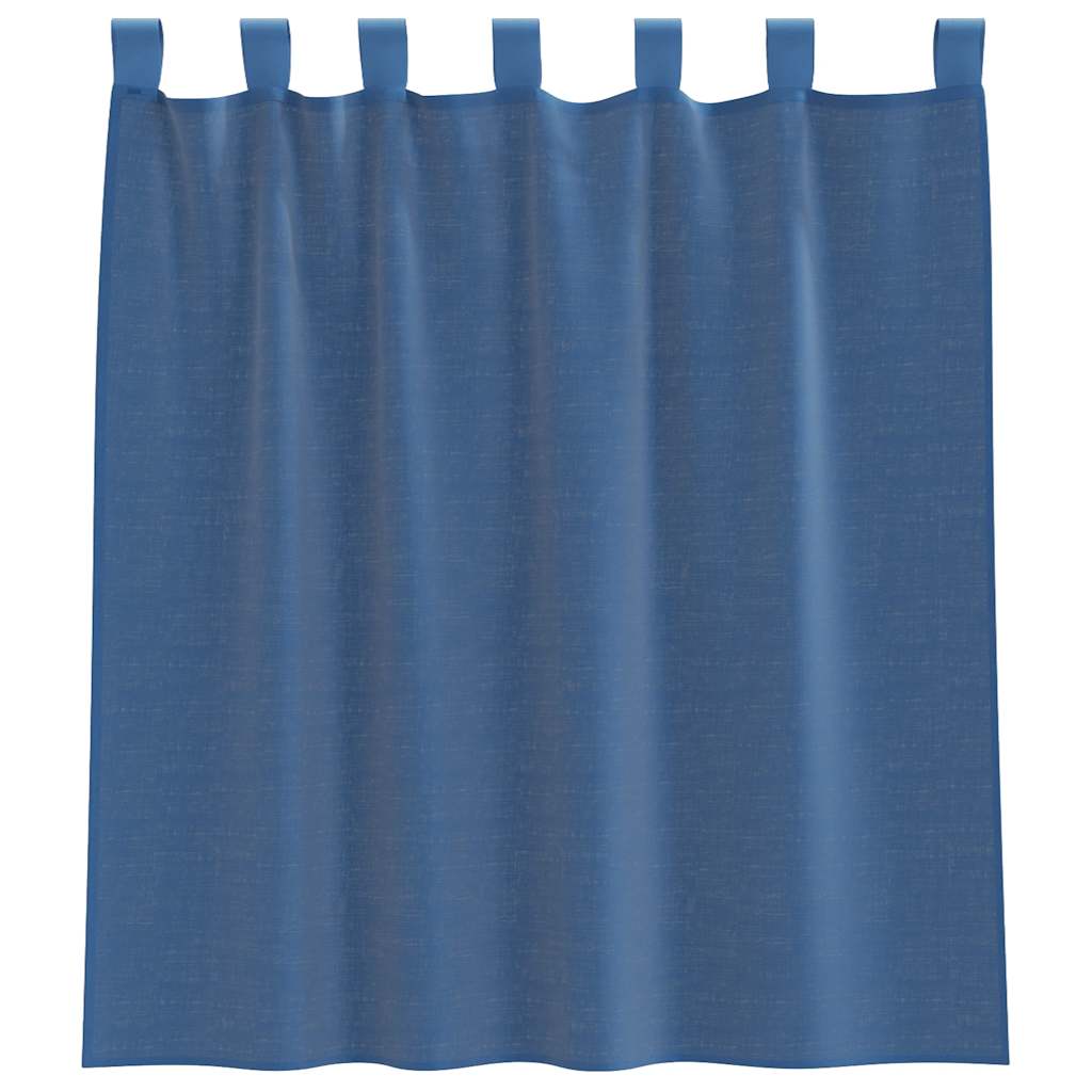 vidaXL Perdele voal cu bucle 2 buc Gri deschis 140x260 cm vidaXL Perdele voal cu bucle 2 buc Gri deschis 140x260 cm