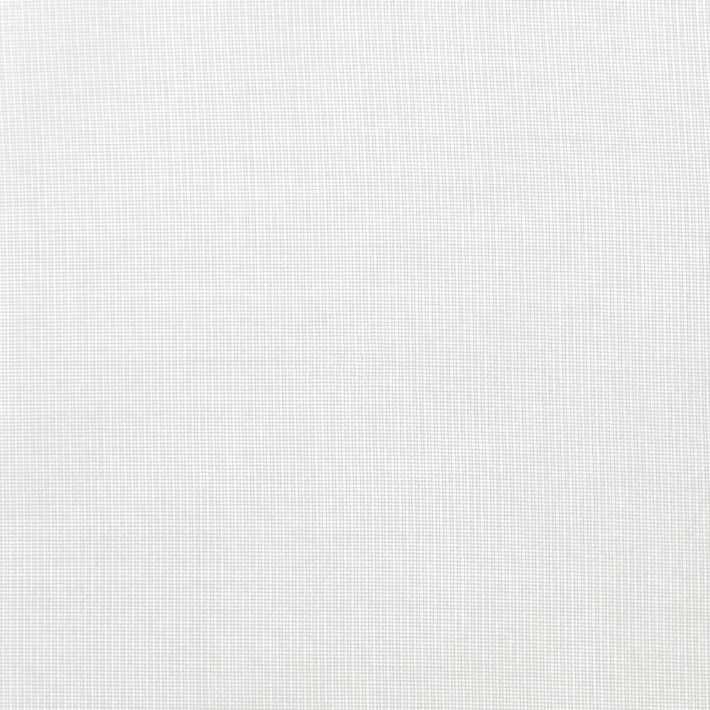 vidaXL Perdele Voile cu Bucle 2 buc Alb 140x245 cm