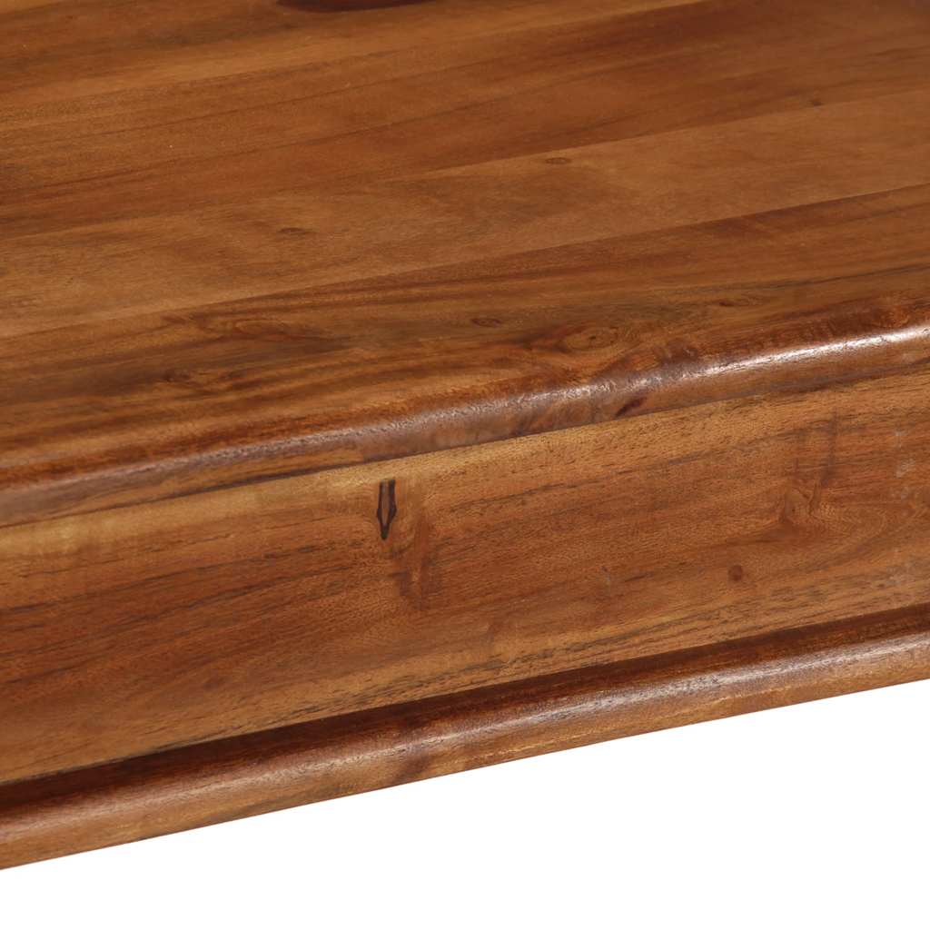 vidaXL Masă de bucătărie,80x80x77 cm, lemn masiv de acacia