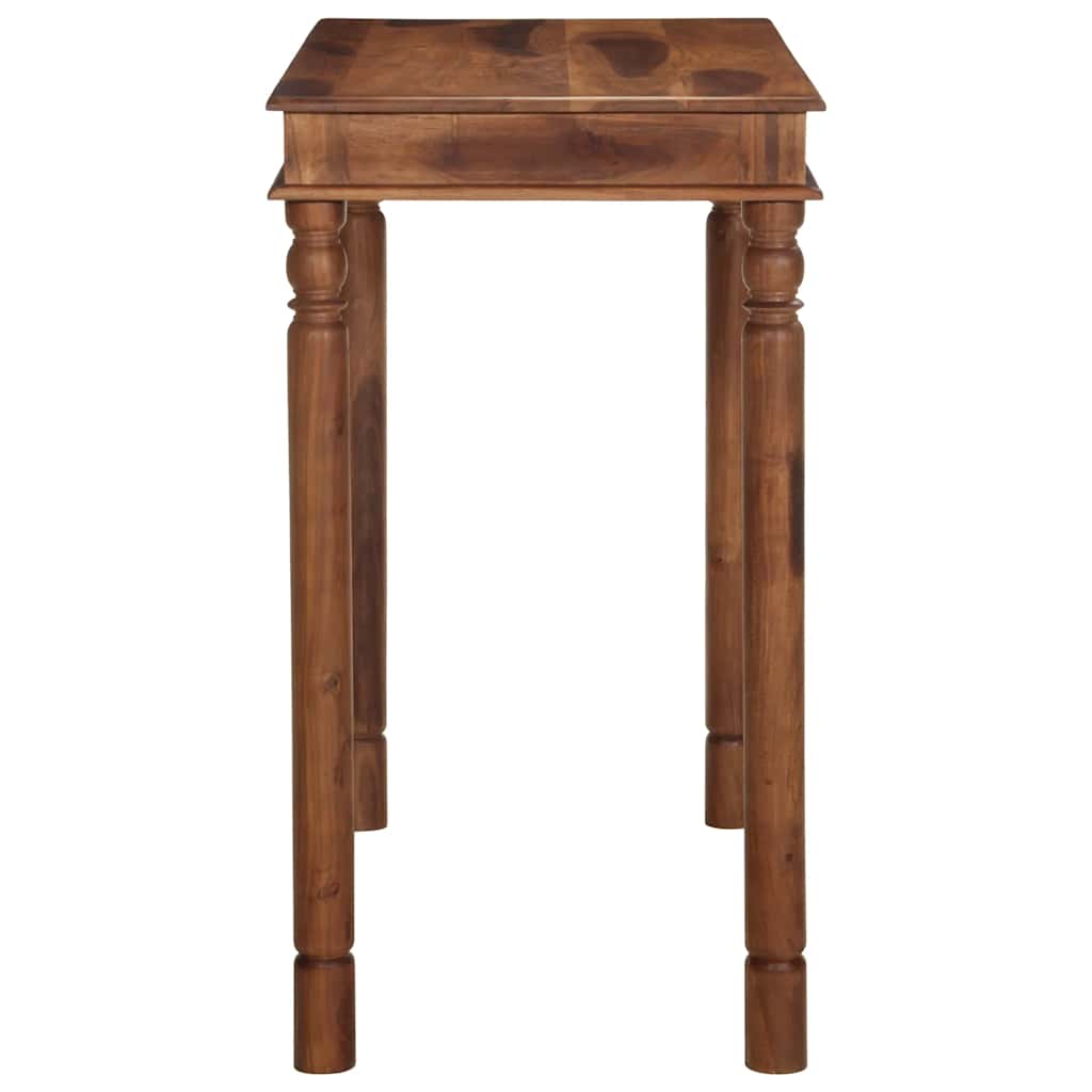 vidaXL Masa de bar 120x60x107 cm din lemn masiv de salcam