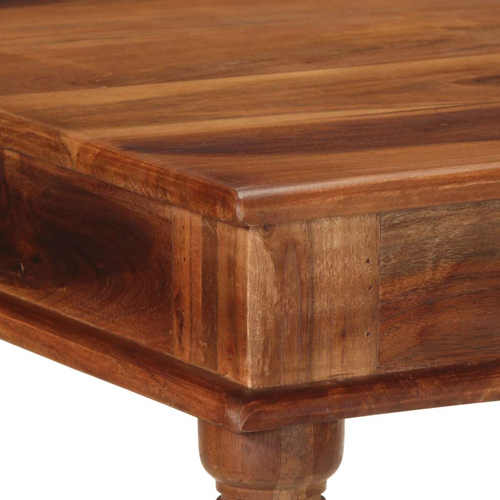 vidaXL Masa de bar 120x60x107 cm din lemn masiv de salcam