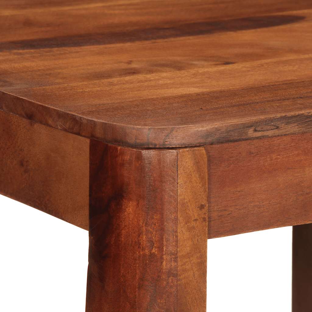 vidaXL Masa de bar 60x60x107 cm din lemn masiv de salcam