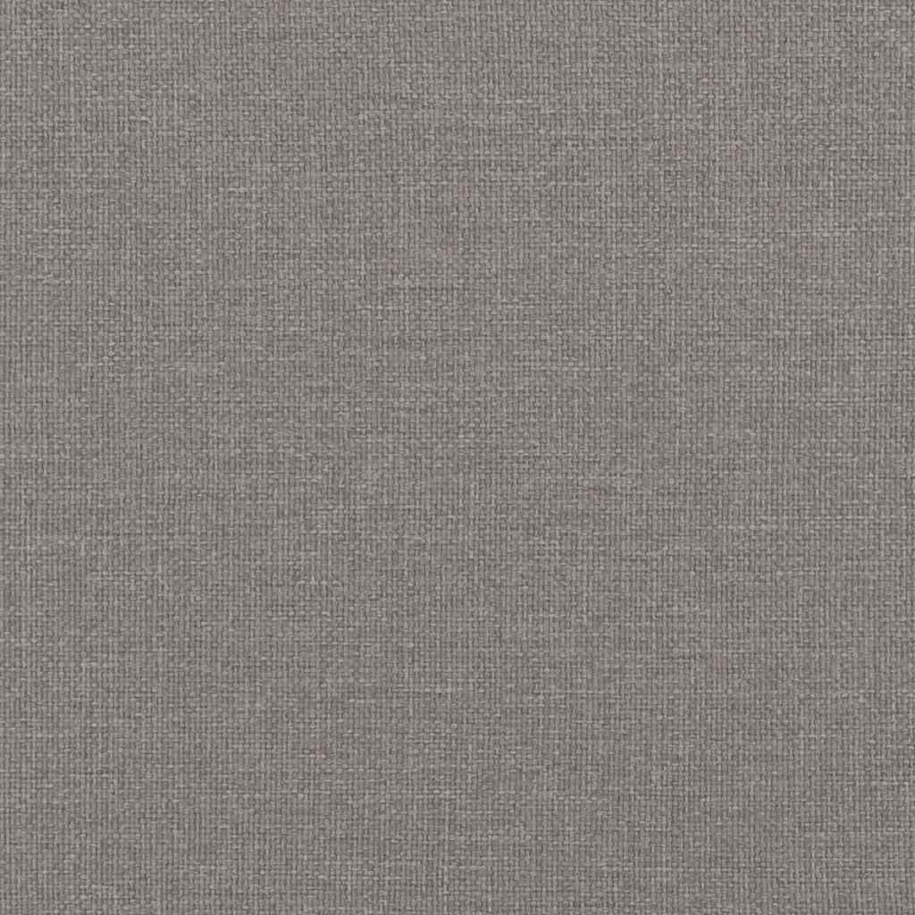 vidaXL Scaun de relaxare, gri taupe, material textil