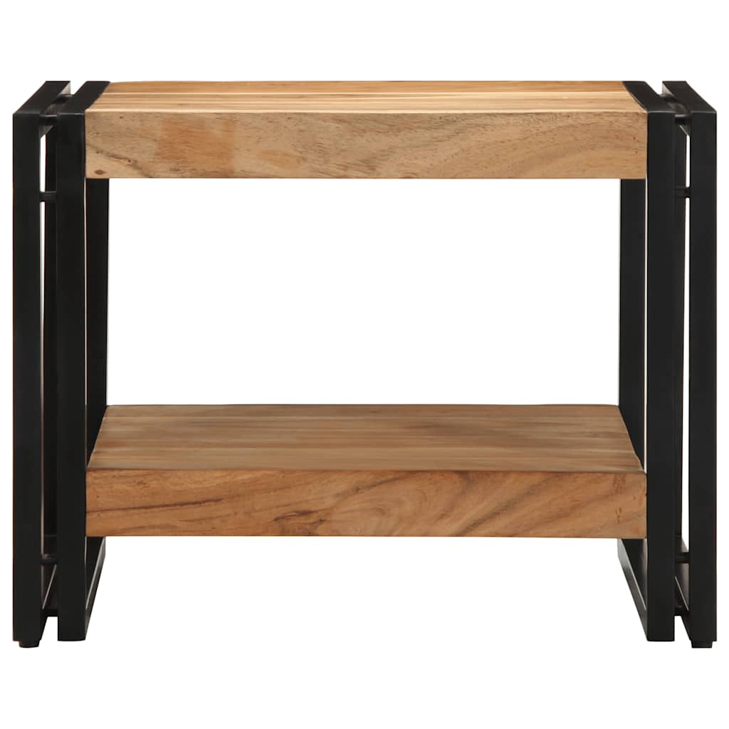 vidaXL Masuta de cafea 50x50x38 cm din lemn masiv de salcam vidaXL Masuta de cafea 50x50x38 cm din lemn masiv de salcam