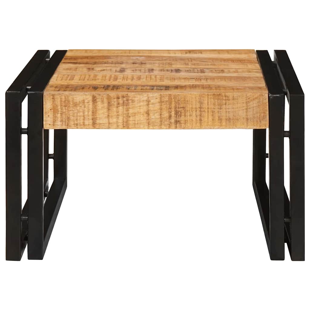 vidaXL Raft pentru baie 40 x 50 x 23 cm Lemn masiv de mango și fier
