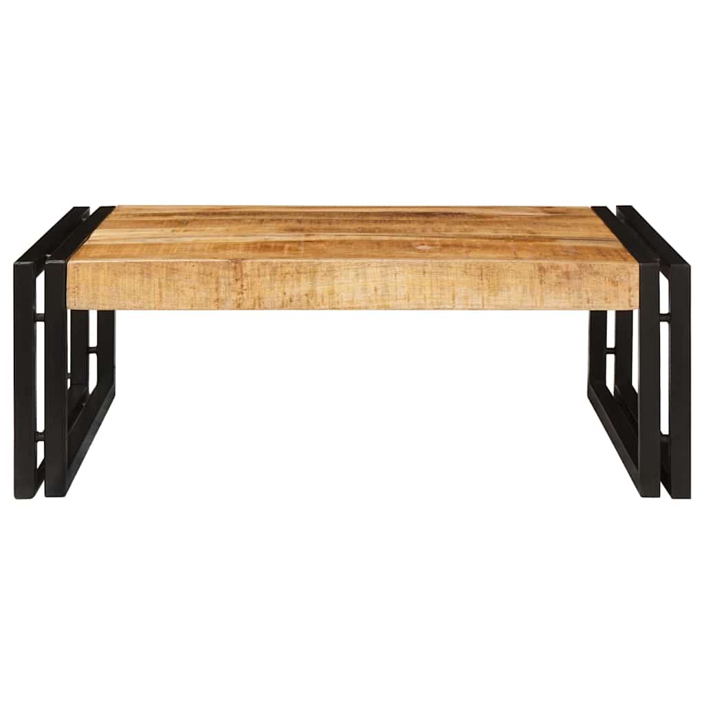 vidaXL Raft pentru baie 65 x 50 x 23 cm Lemn masiv de mango și fier