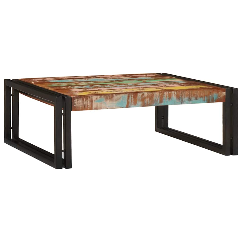 vidaXL Raft pentru baie 65 x 50 x 23 cm Lemn masiv de mango și fier