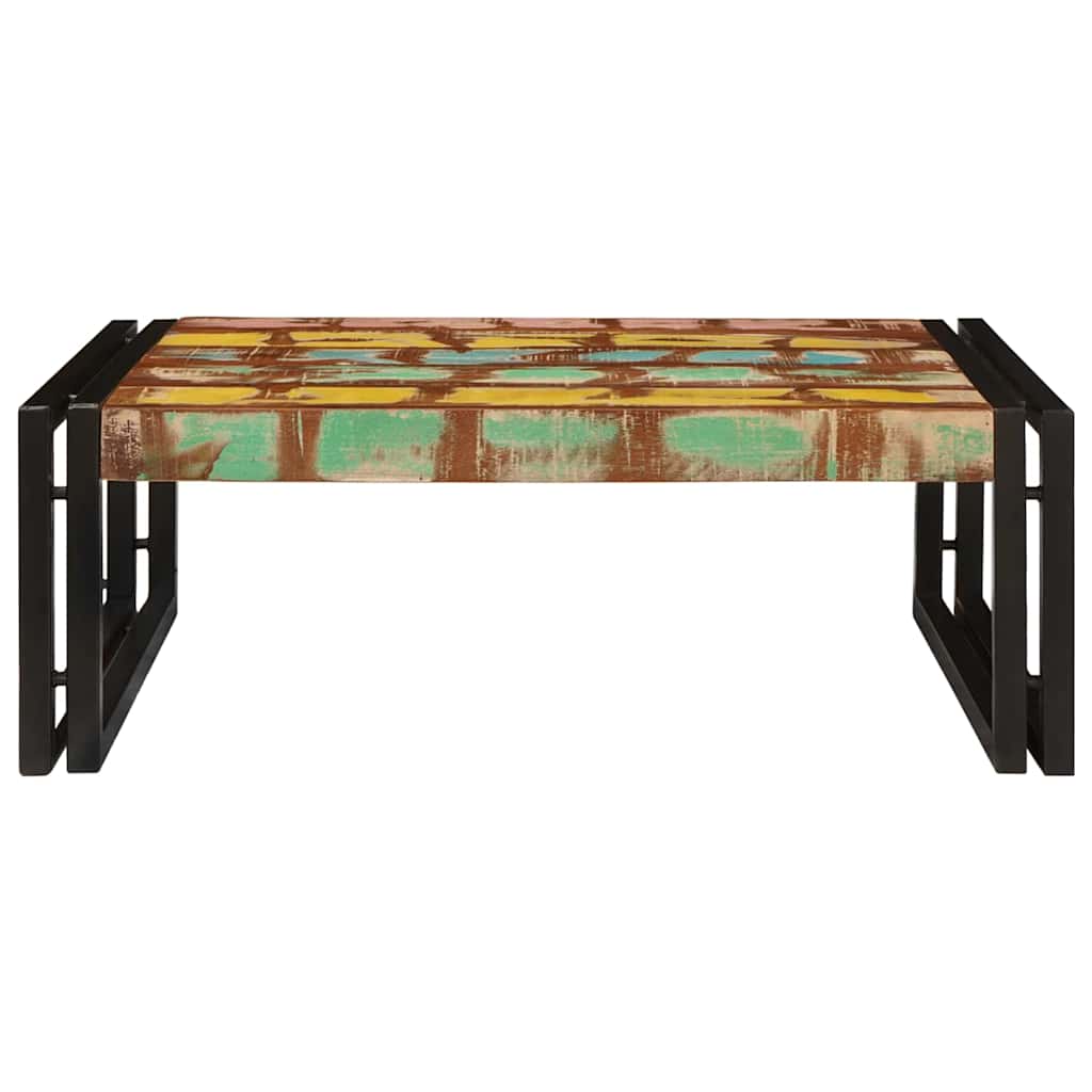 vidaXL Raft pentru baie 65 x 50 x 23 cm Lemn masiv de mango și fier