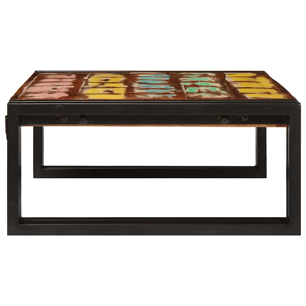 vidaXL Raft pentru baie 65 x 50 x 23 cm Lemn masiv de mango și fier