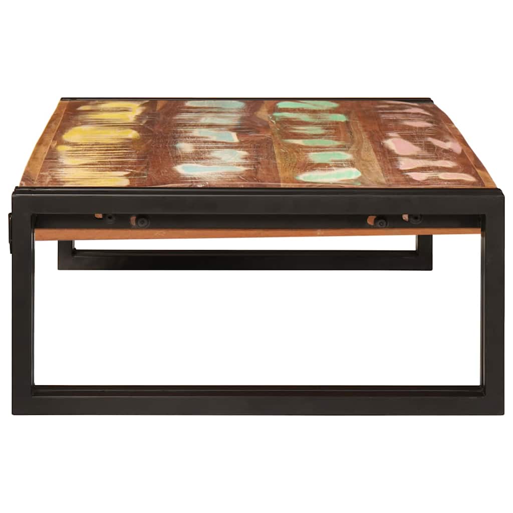vidaXL Raft pentru baie 80 x 50 x 23 cm Lemn masiv de mango și fier