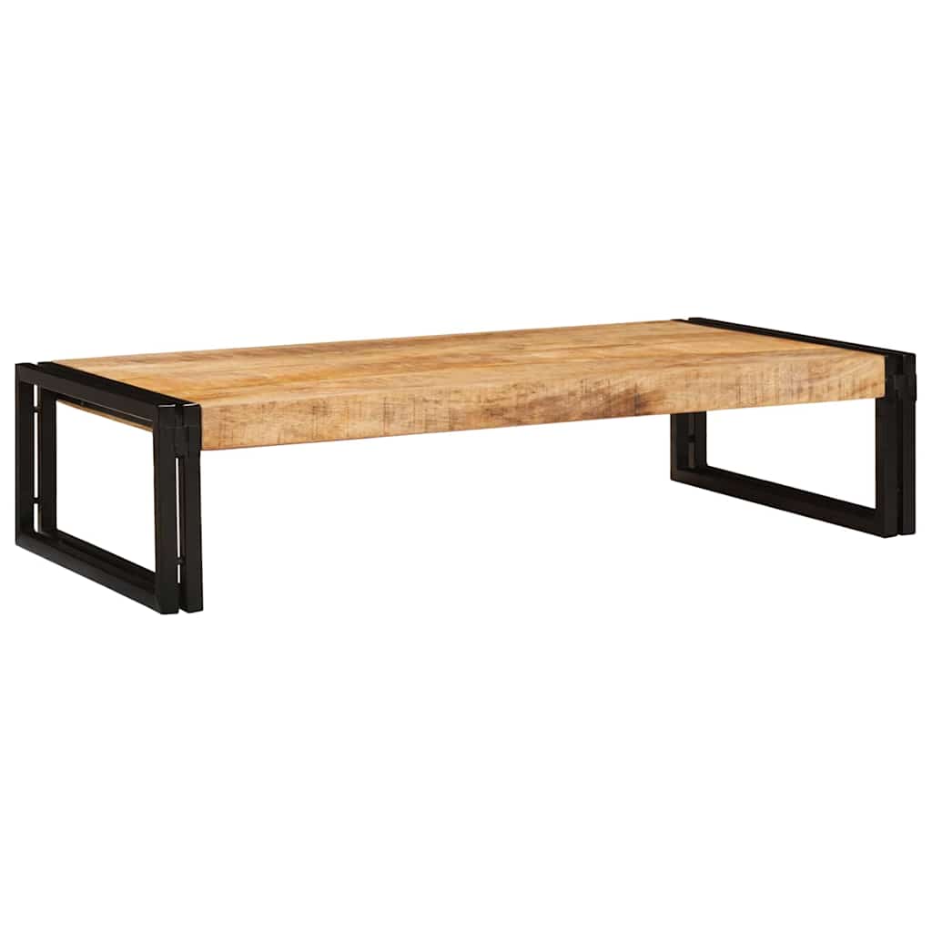 vidaXL Raft pentru baie 100 x 50 x 23 cm Lemn masiv de mango și fier