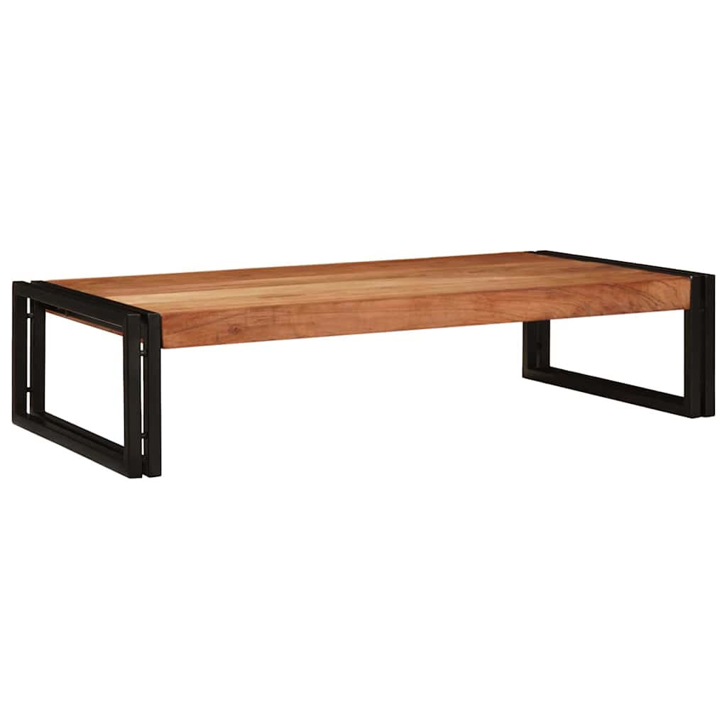 vidaXL Raft pentru baie 100 x 50 x 23 cm Lemn masiv de mango și fier