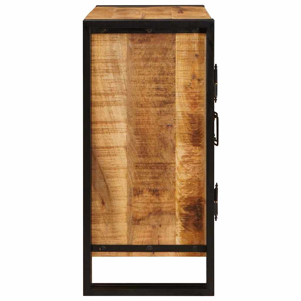 vidaXL Dulap de noapte Maro 38 x 33 x 58 cm Lemn de mango brut vidaXL Dulap de noapte Maro 38 x 33 x 58 cm Lemn de mango brut