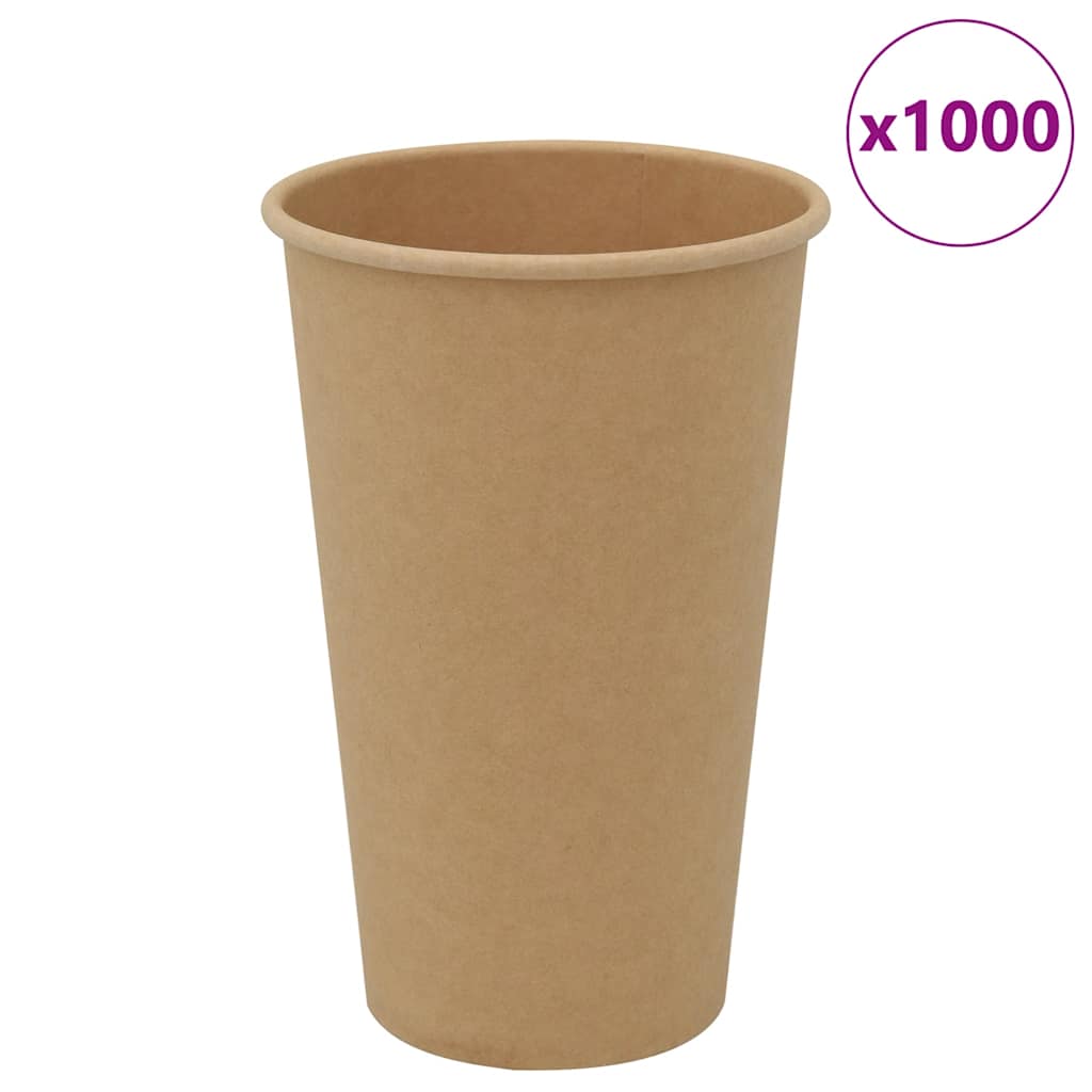 vidaXL Cești de cafea din hârtie 1000 buc 16 oz 400 ml roșu și negru vidaXL Cești de cafea din hârtie 1000 buc 16 oz 400 ml roșu și negru