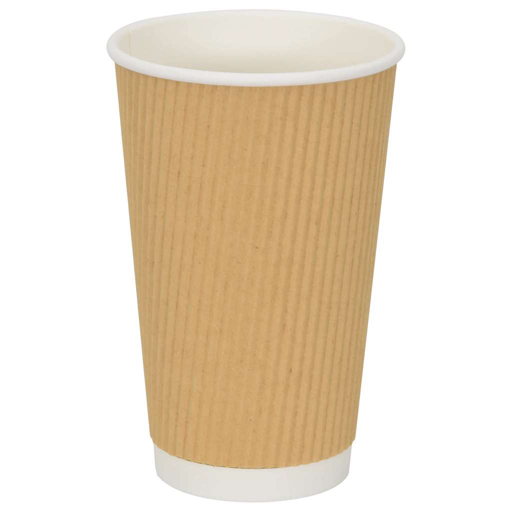 vidaXL Cești de cafea din hârtie 500 buc 16 oz 400 ml roșu și negru vidaXL Cești de cafea din hârtie 500 buc 16 oz 400 ml roșu și negru