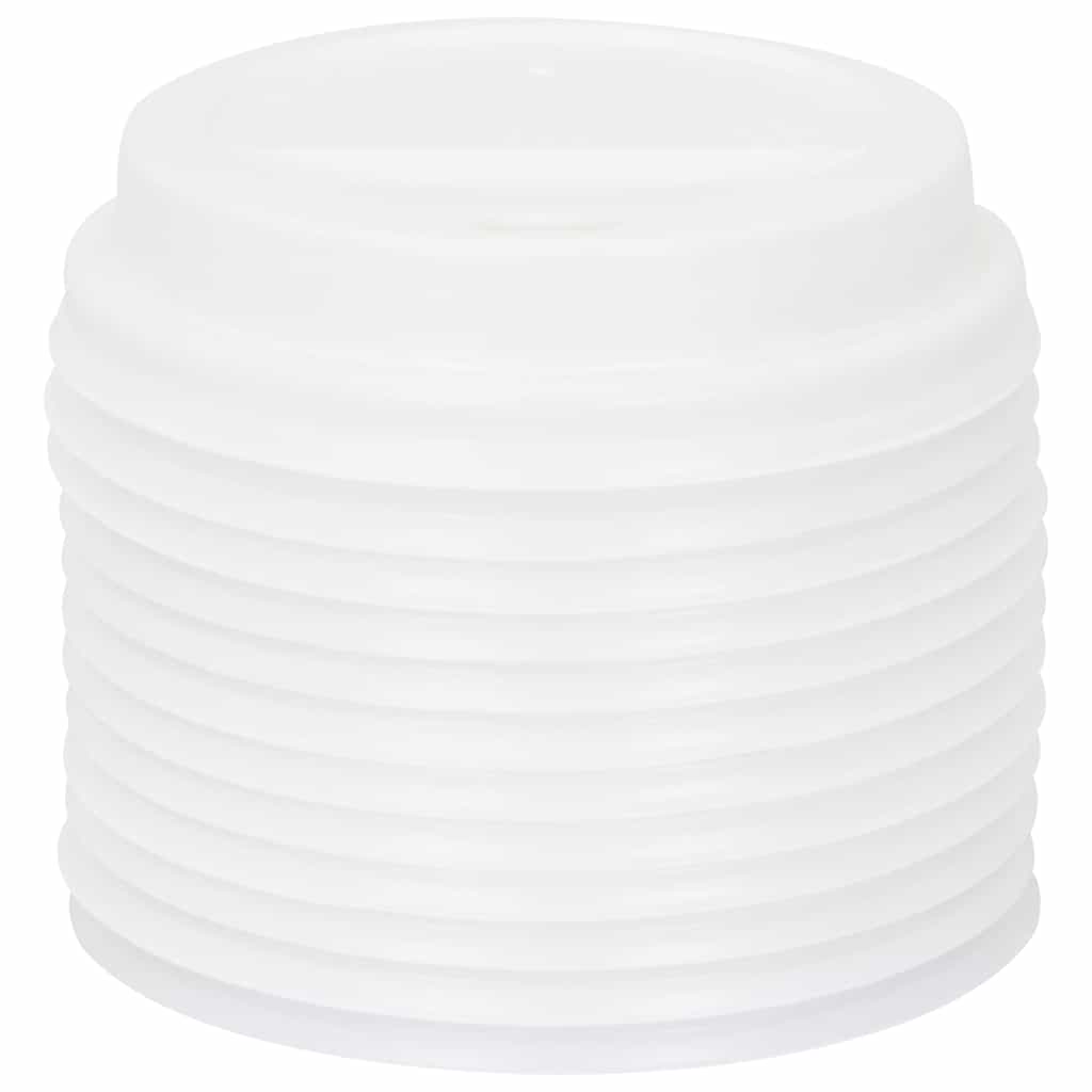 vidaXL Capace pentru ceași cafea din hârtie 8oz 1000 buc plastic alb vidaXL Capace pentru ceași cafea din hârtie 8oz 1000 buc plastic alb