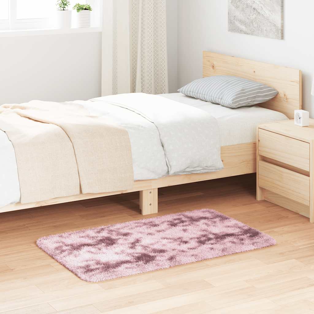 vidaXL Covor shaggy cu pom înalt, NAVARRA, roz praf, 60x100 cm vidaXL Covor shaggy cu pom înalt, NAVARRA, roz praf, 60x100 cm
