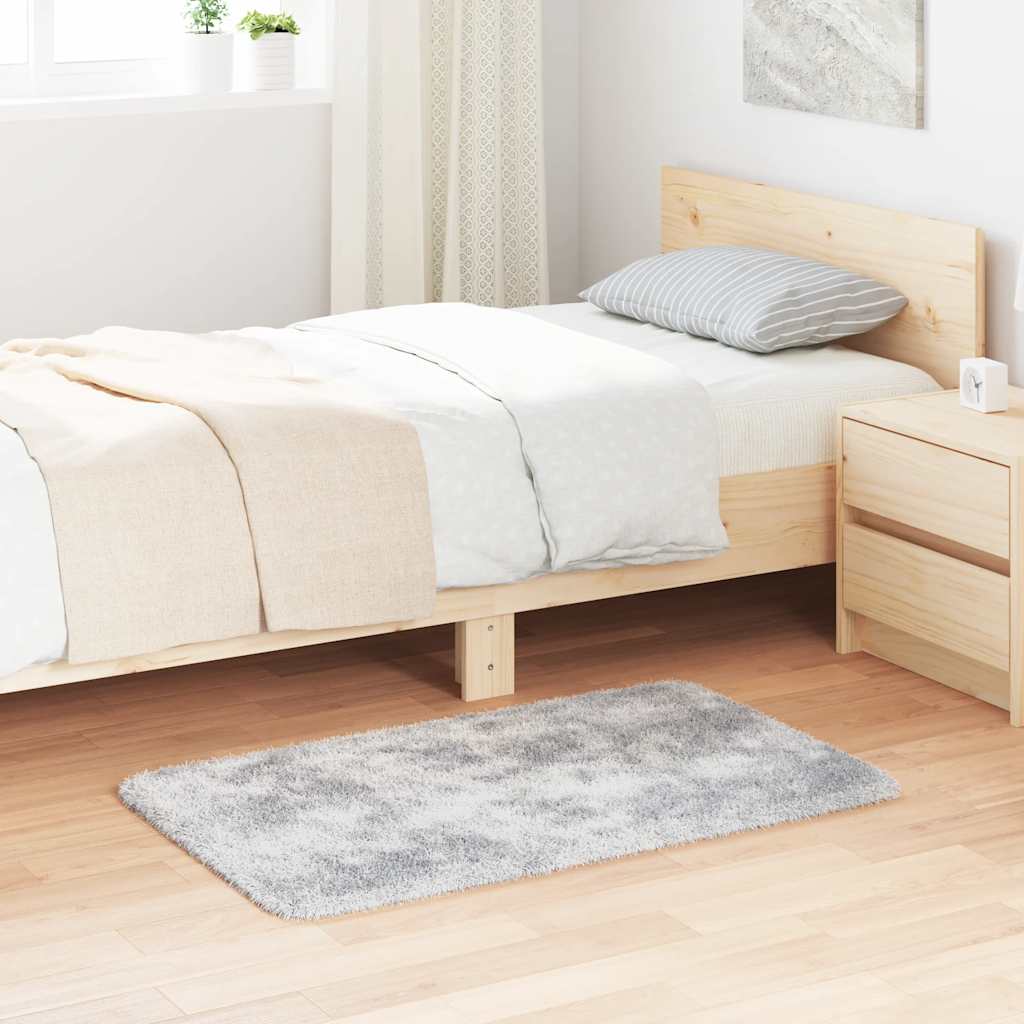 vidaXL Covor shaggy cu pom înalt, NAVARRA, gri deschis, 60x100 cm vidaXL Covor shaggy cu pom înalt, NAVARRA, gri deschis, 60x100 cm