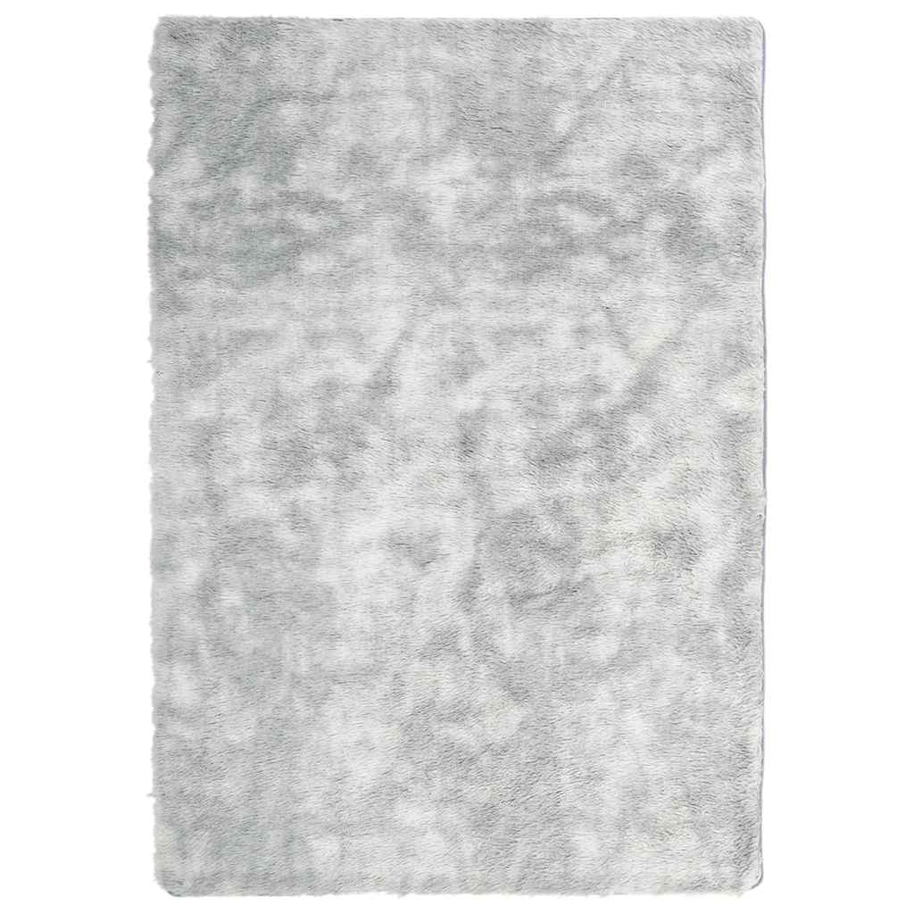 vidaXL Covor shaggy cu pom înalt, NAVARRA, gri deschis, 120x170 cm