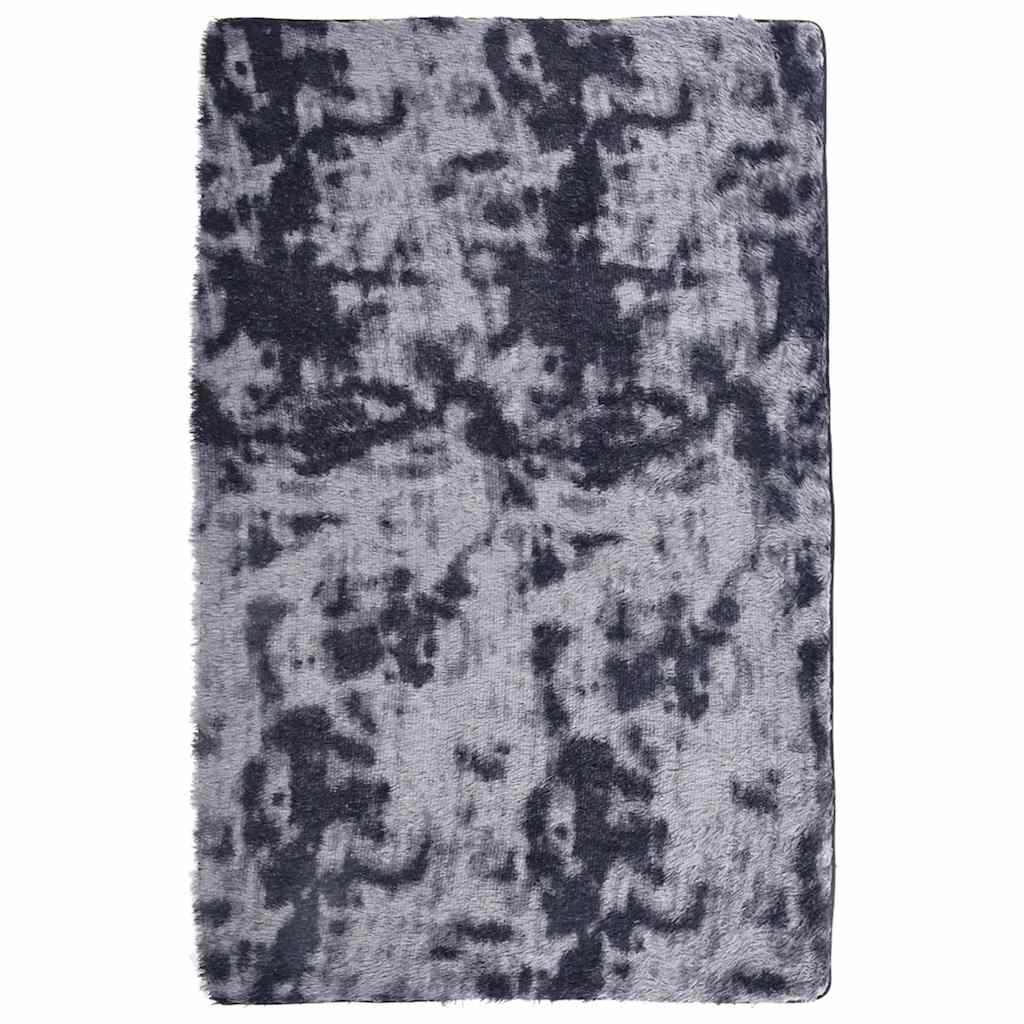 vidaXL Covor shaggy cu pom înalt, NAVARRA, gri închis, 130x200 cm