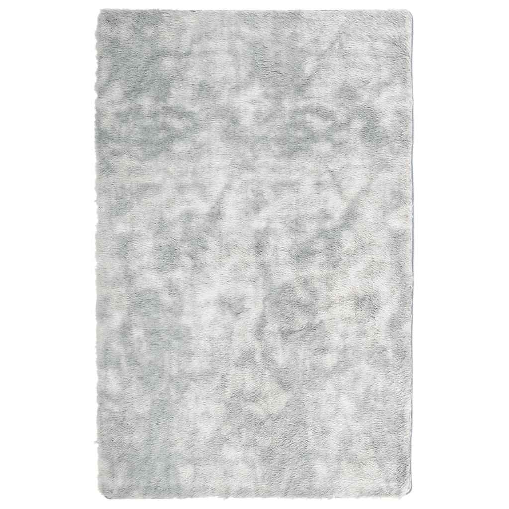 vidaXL Covor shaggy cu pom înalt, NAVARRA, gri deschis, 130x200 cm