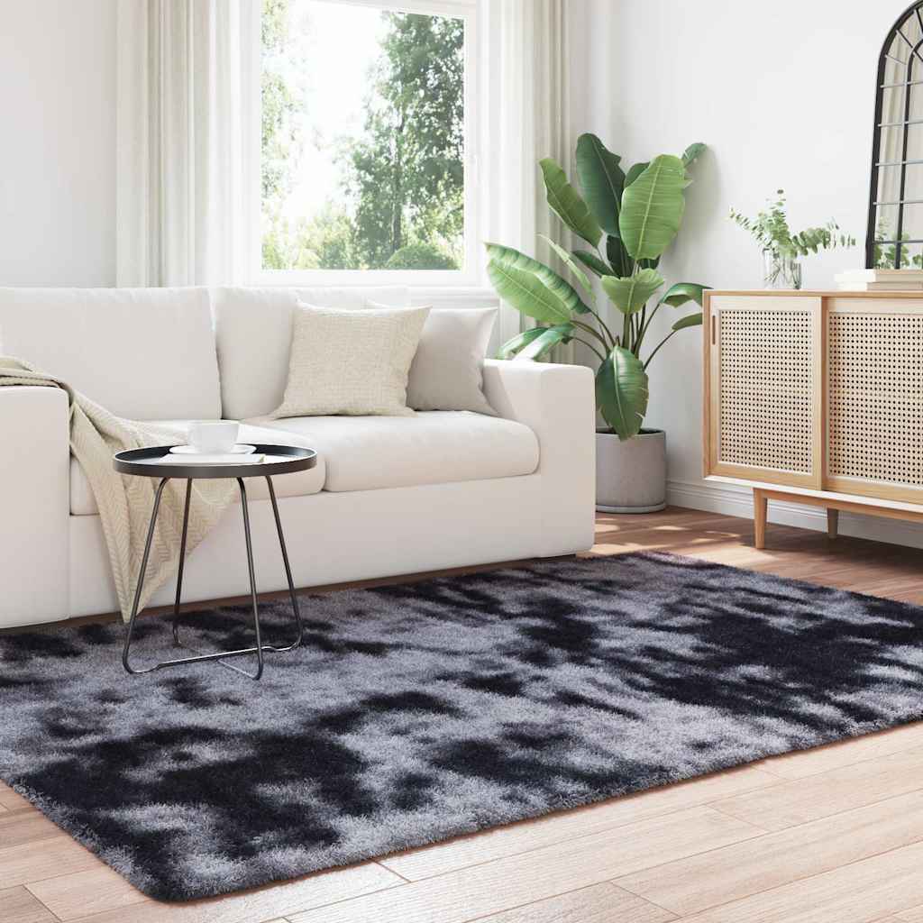 vidaXL Covor shaggy cu pom înalt, NAVARRA, gri închis, 160x230 cm vidaXL Covor shaggy cu pom înalt, NAVARRA, gri închis, 160x230 cm