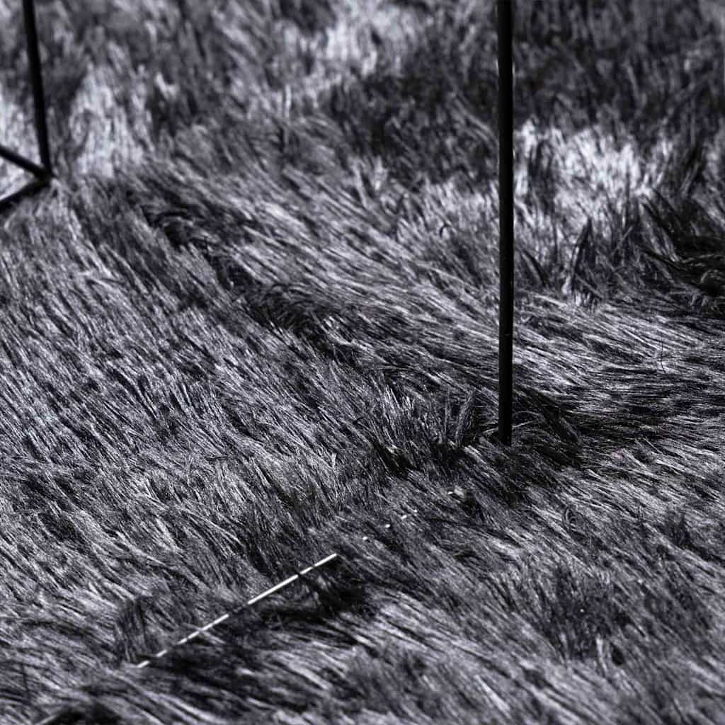 vidaXL Covor shaggy cu pom înalt, NAVARRA, gri închis, 160x230 cm vidaXL Covor shaggy cu pom înalt, NAVARRA, gri închis, 160x230 cm