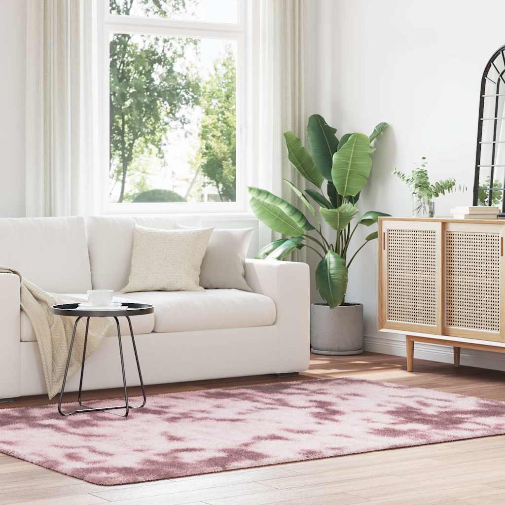 vidaXL Covor shaggy cu pom înalt, NAVARRA, roz praf, 160x230 cm vidaXL Covor shaggy cu pom înalt, NAVARRA, roz praf, 160x230 cm