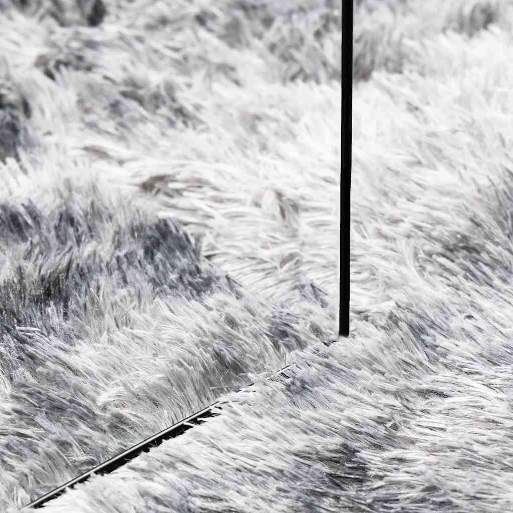 vidaXL Covor shaggy cu pom înalt, NAVARRA, gri deschis, 160x230 cm