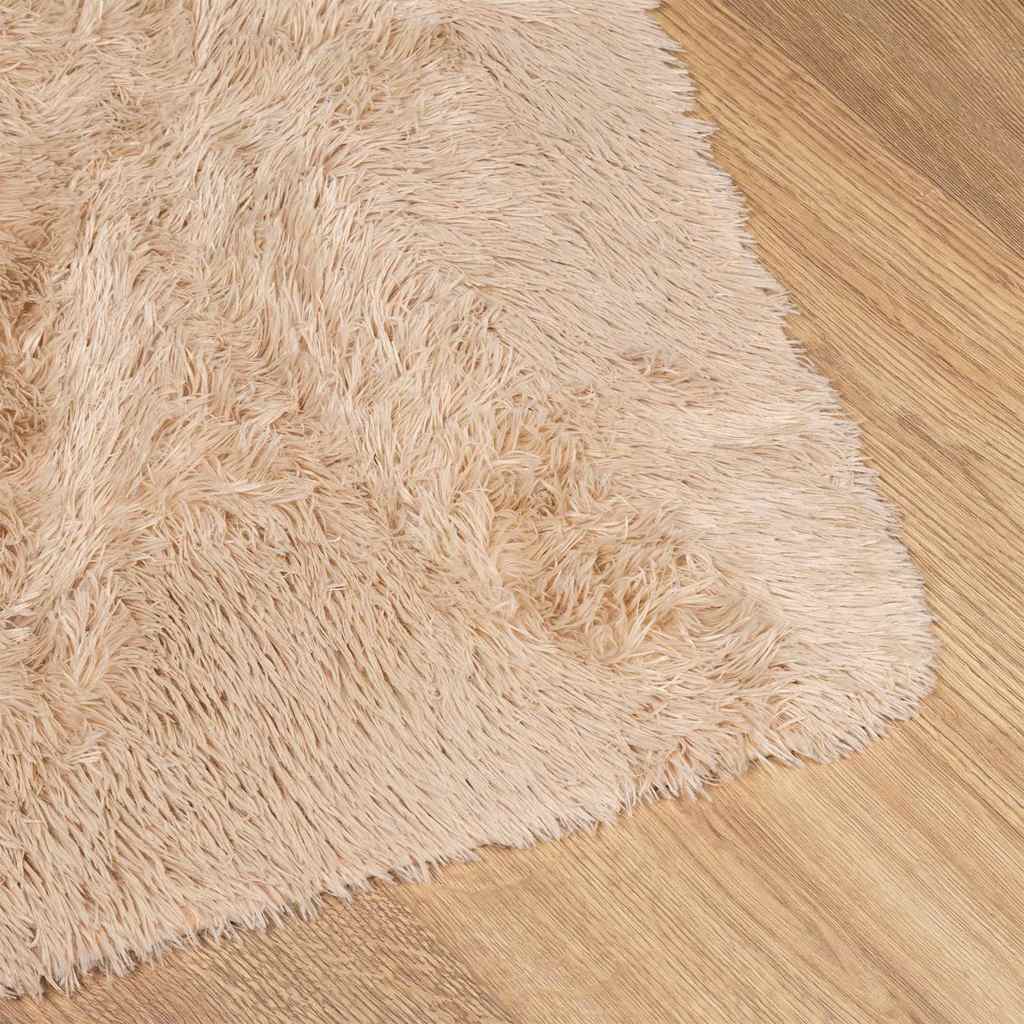 vidaXL Covor shaggy cu pom înalt, NAVARRA, bej, 200x290 cm, poliester