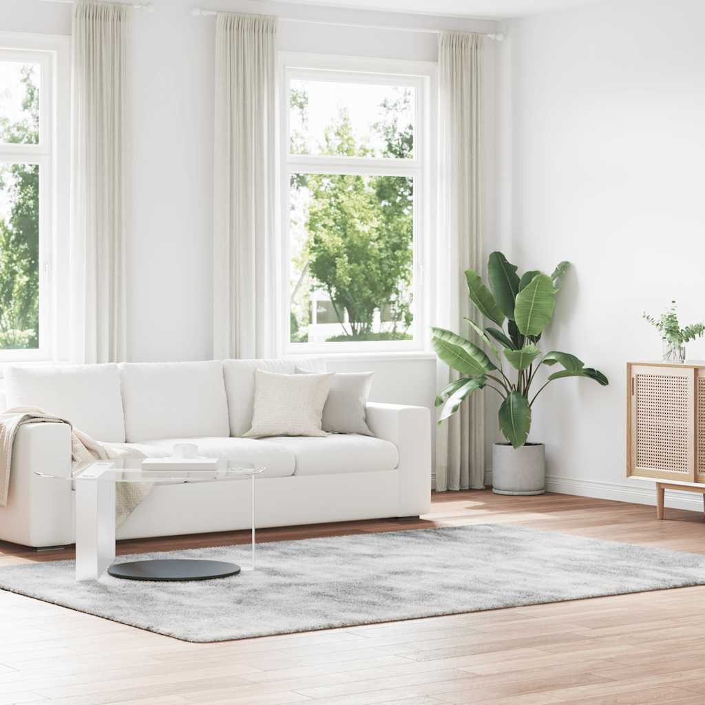 vidaXL Covor shaggy cu pom înalt, NAVARRA, gri deschis, 200x290 cm vidaXL Covor shaggy cu pom înalt, NAVARRA, gri deschis, 200x290 cm
