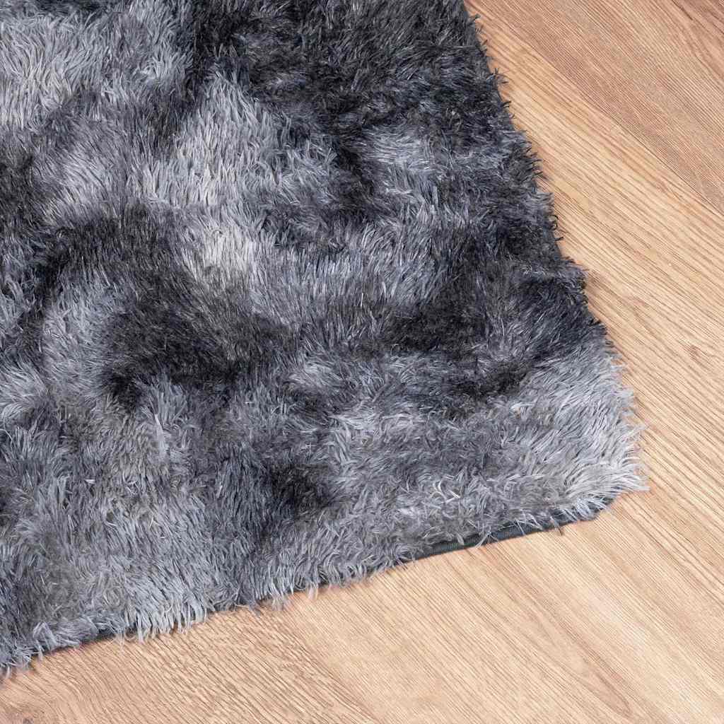 vidaXL Covor shaggy cu pom înalt, NAVARRA, gri închis, 240x340 cm