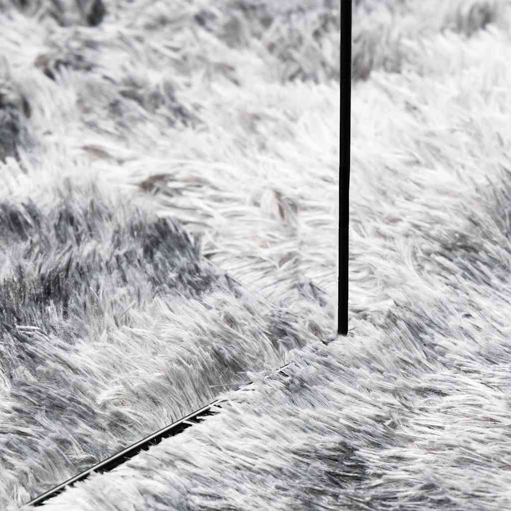 vidaXL Covor shaggy cu pom înalt, NAVARRA, gri deschis, 240x340 cm