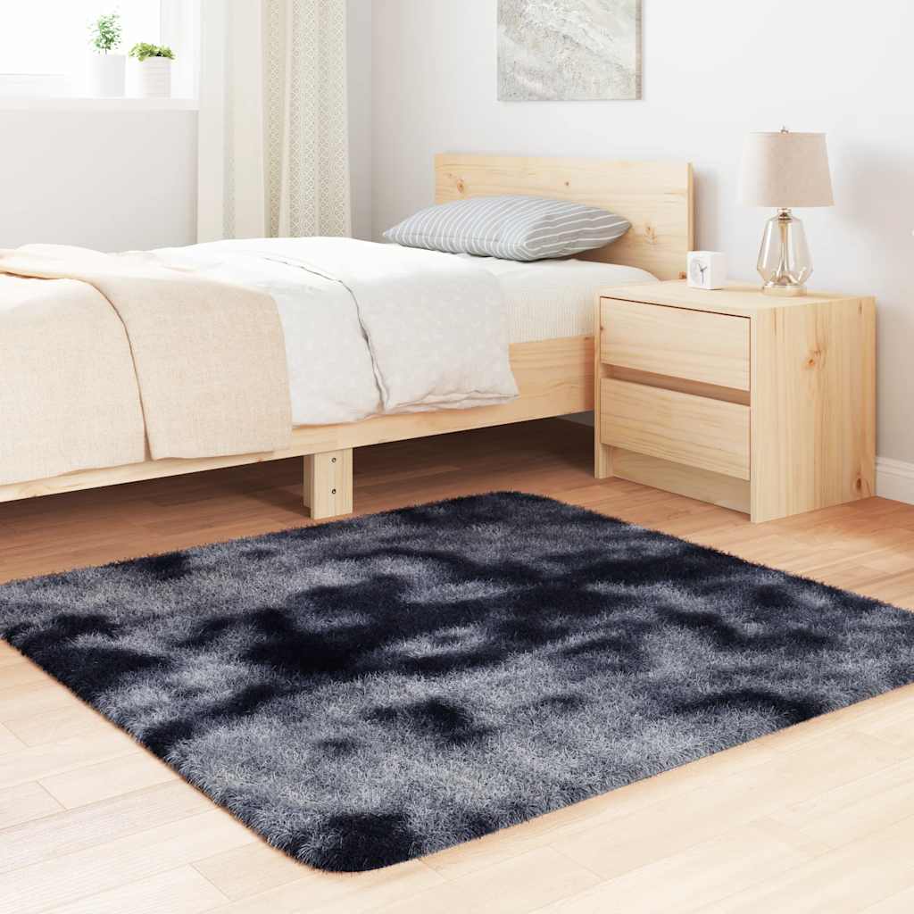 vidaXL Covor shaggy cu pom înalt, NAVARRA, gri închis, 120x120 cm vidaXL Covor shaggy cu pom înalt, NAVARRA, gri închis, 120x120 cm