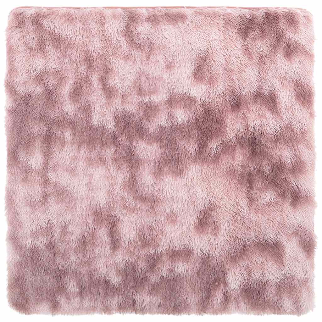 vidaXL Covor shaggy cu pom înalt, NAVARRA, roz praf, 120x120 cm vidaXL Covor shaggy cu pom înalt, NAVARRA, roz praf, 120x120 cm