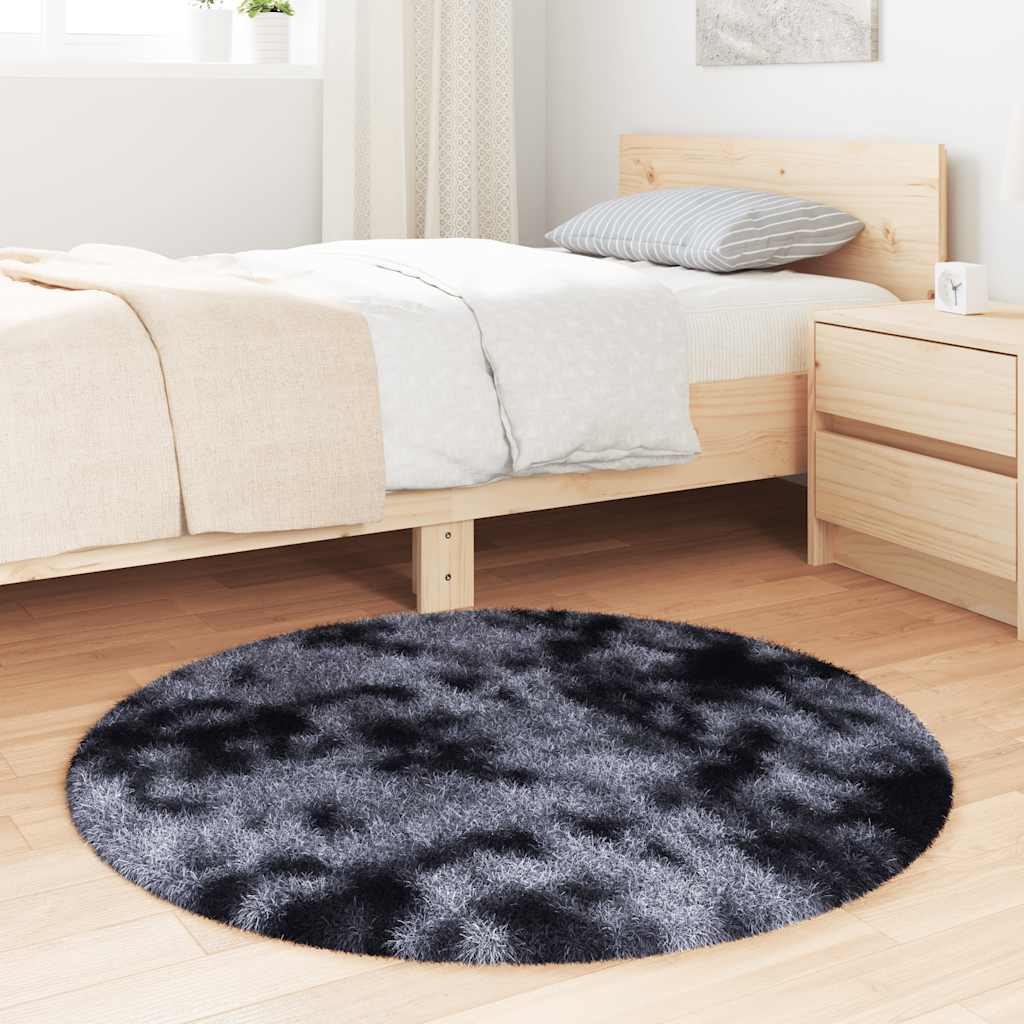 vidaXL Covor shaggy cu pom înalt, NAVARRA, gri închis, 100x100 cm vidaXL Covor shaggy cu pom înalt, NAVARRA, gri închis, 100x100 cm