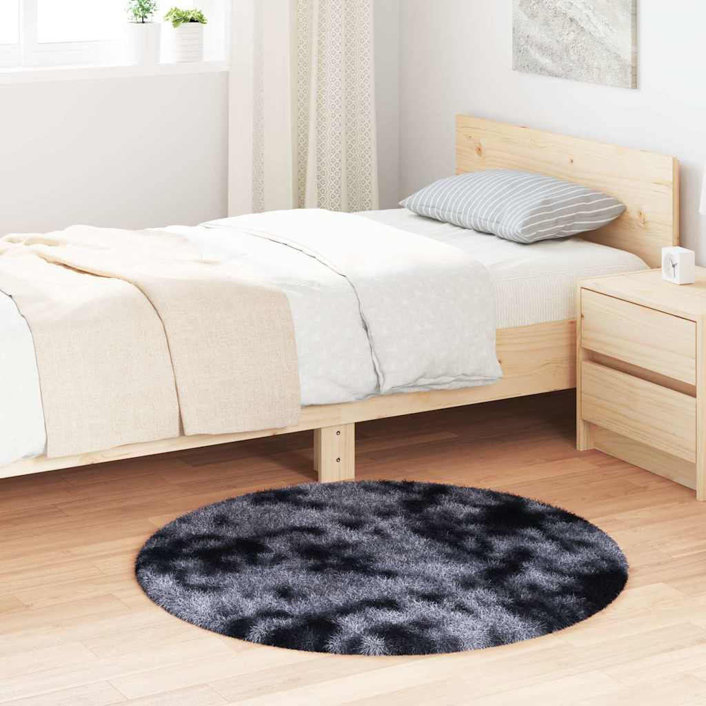 vidaXL Covor shaggy cu pom înalt, NAVARRA, gri închis, 100x100 cm vidaXL Covor shaggy cu pom înalt, NAVARRA, gri închis, 100x100 cm