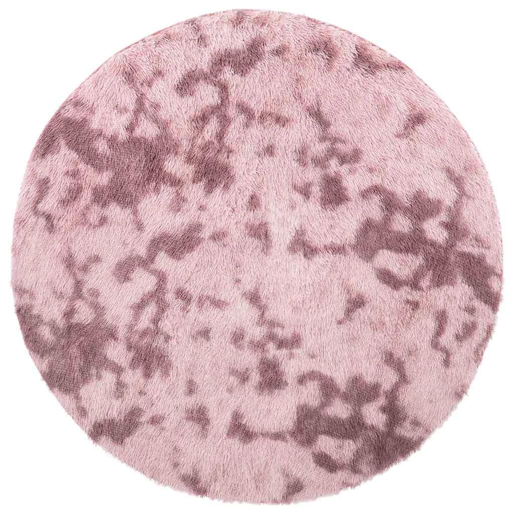 vidaXL Covor shaggy cu pom înalt, NAVARRA, roz praf, 100x100 cm vidaXL Covor shaggy cu pom înalt, NAVARRA, roz praf, 100x100 cm