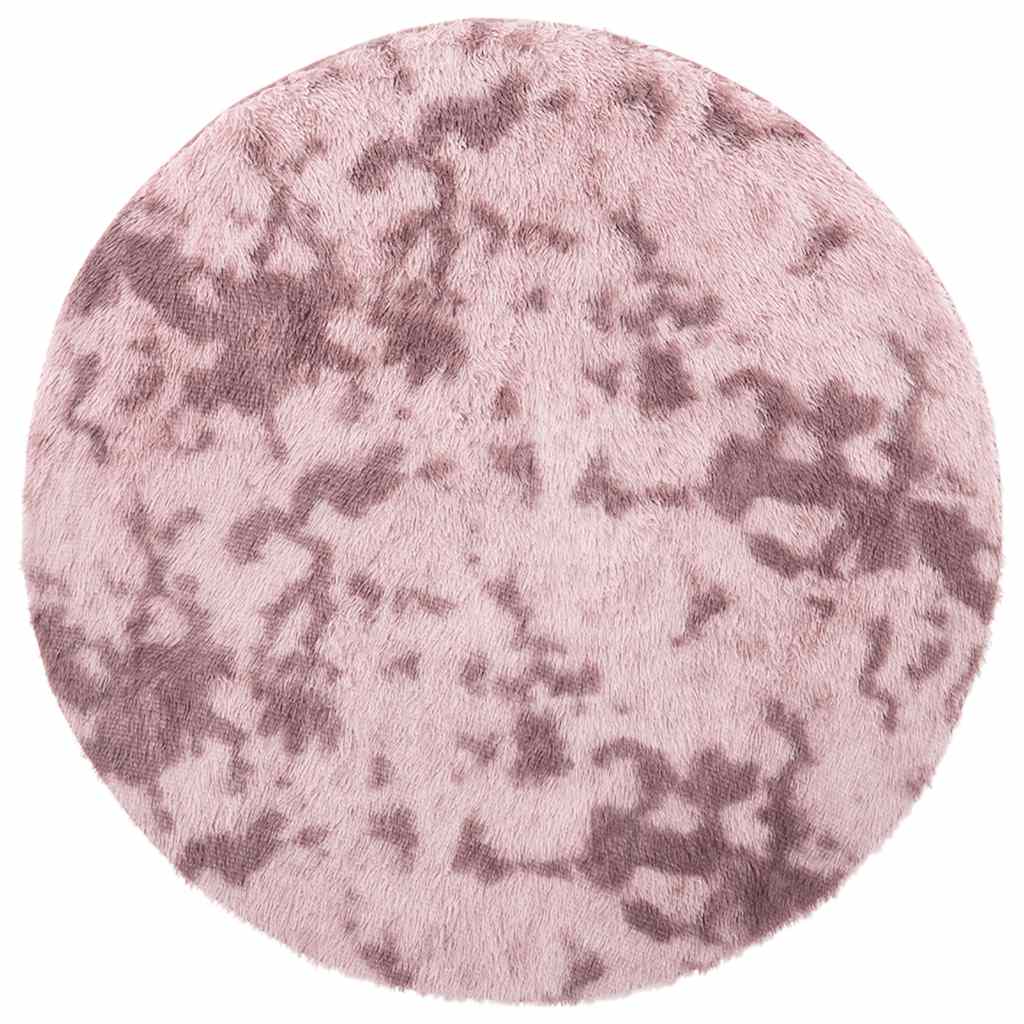 vidaXL Covor shaggy cu pom înalt, NAVARRA, roz praf, 240x240 cm vidaXL Covor shaggy cu pom înalt, NAVARRA, roz praf, 240x240 cm