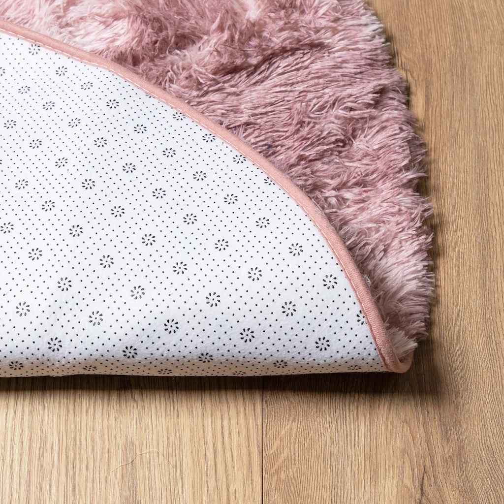 vidaXL Covor shaggy cu pom înalt, NAVARRA, roz praf, 300x200 cm vidaXL Covor shaggy cu pom înalt, NAVARRA, roz praf, 300x200 cm