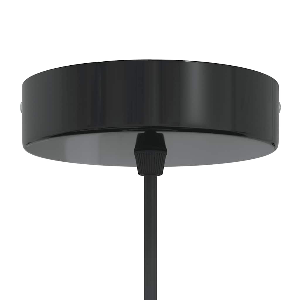 vidaXL Lampă suspendată reglabilă pe înălțime E27 gri lucios metal vidaXL Lampă suspendată reglabilă pe înălțime E27 gri lucios metal