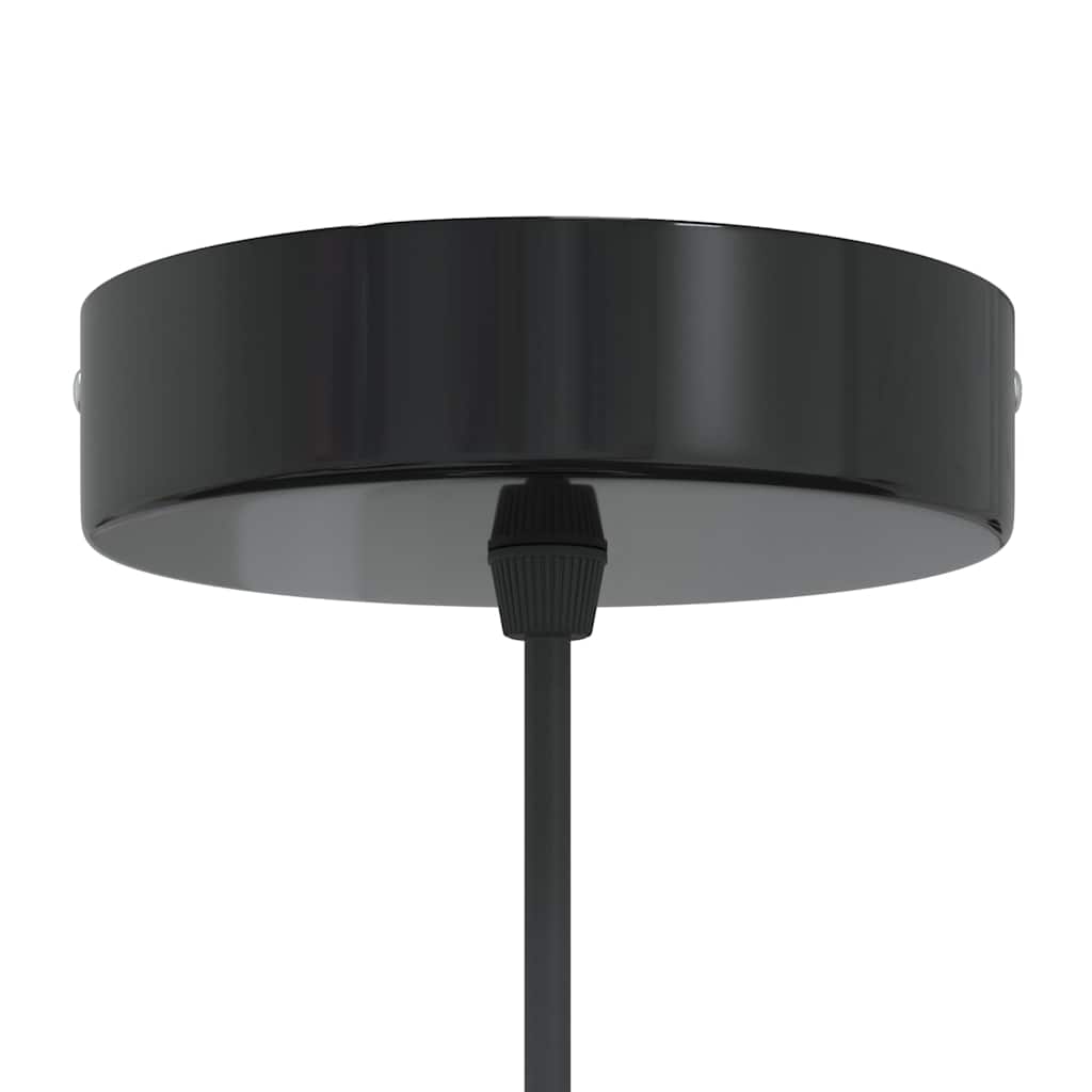 vidaXL Lampă suspendată reglabilă pe înălțime E27 Galben lucios Metal vidaXL Lampă suspendată reglabilă pe înălțime E27 Galben lucios Metal