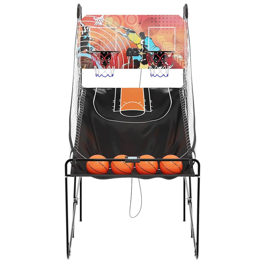 vidaXL Mașină arcade de baschet cu 4 mingi pentru 2 jucători vidaXL Mașină arcade de baschet cu 4 mingi pentru 2 jucători