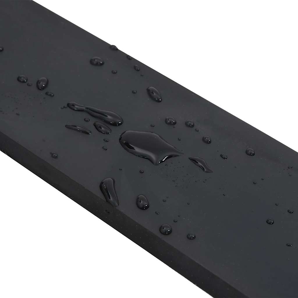 vidaXL Margine de cauciuc pentru plug de zăpadă negru 180x8x1 cm vidaXL Margine de cauciuc pentru plug de zăpadă negru 180x8x1 cm
