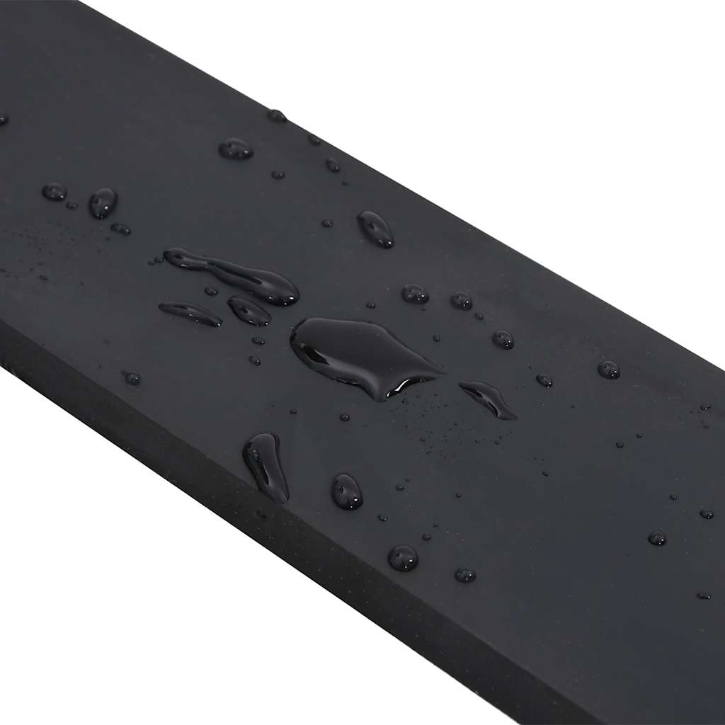 vidaXL Margine de cauciuc pentru plug de zăpadă negru 200x10x1 cm vidaXL Margine de cauciuc pentru plug de zăpadă negru 200x10x1 cm