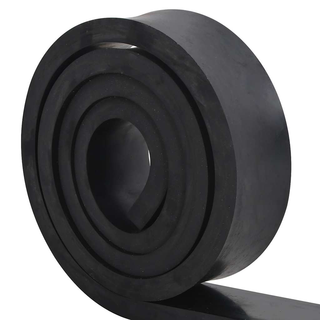 vidaXL Margine de cauciuc pentru plug de zăpadă negru 250x8x2 cm