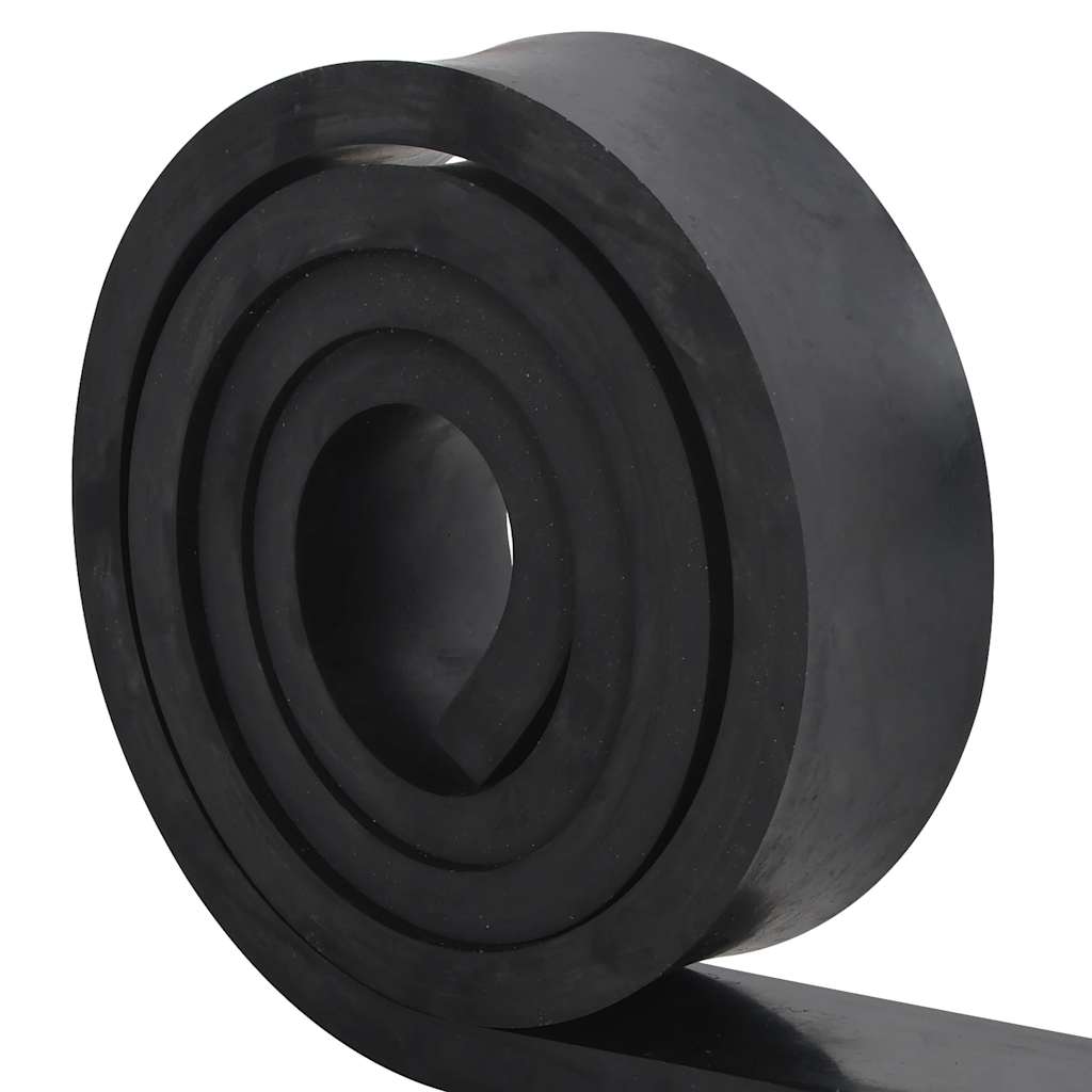 vidaXL Margine de cauciuc pentru plug de zăpadă negru 300x10x2 cm