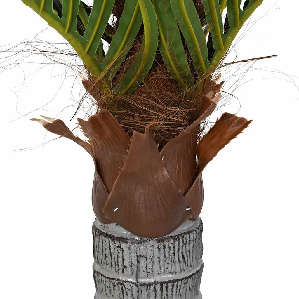 vidaXL Palmier artificial 6 frunze 100 cm verde