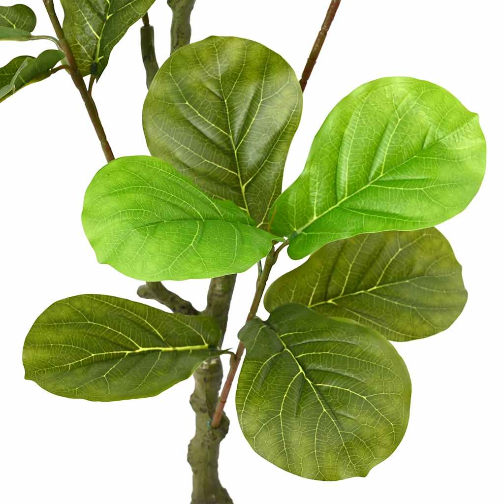 vidaXL Ficus artificial 30 de frunze 125 cm verde vidaXL Ficus artificial 30 de frunze 125 cm verde